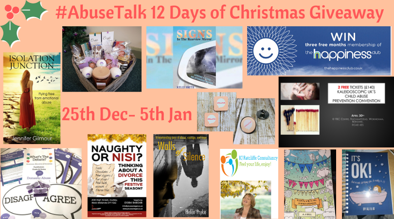 #AbuseTalk 12 Days of Christmas Giveaway